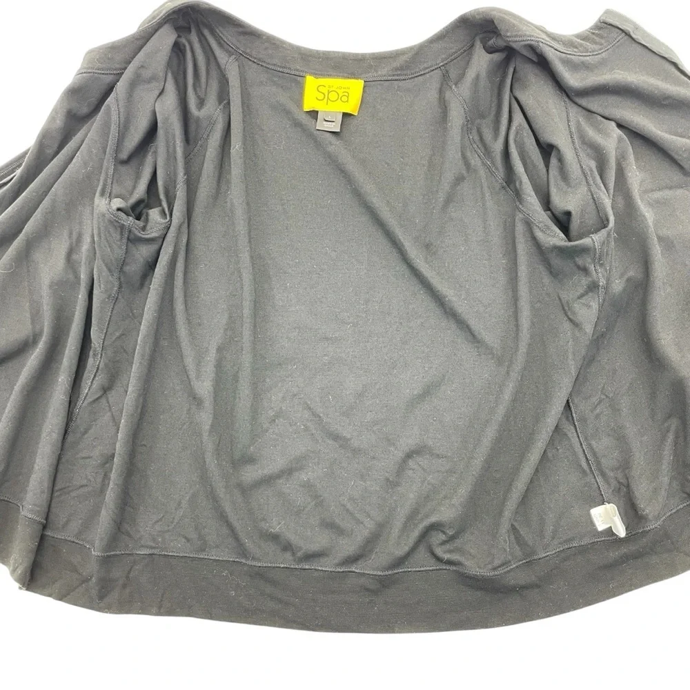 St. John Cardigan Jacket Large Black
